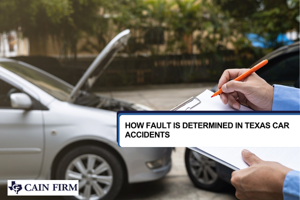 Fault determination in car accident